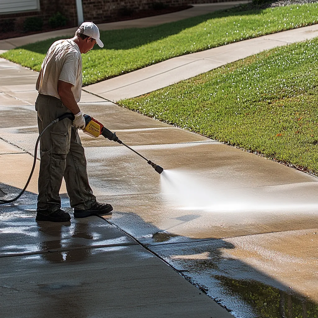 pressure washing and concrete repair